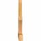 Ekena Millwork Redmond Rough Sawn Timber Gable Bracket, Western Red Cedar, 72"W x 45"H x 4"D x 6"F, 15/12 Pitch GBW072X45X0406RED00RWR - alternate 4